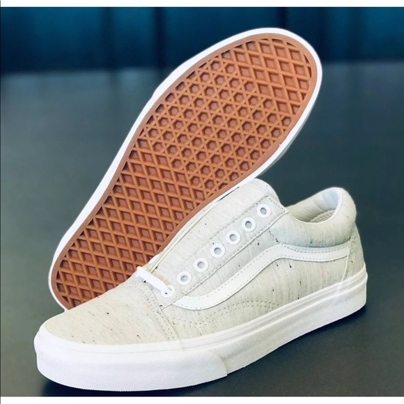 Vans Women’s Old Skool Canvas Skate Speckle Jersey - Picture 6 of 10